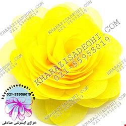 گل حریر ایرانی زرد پررنگ
